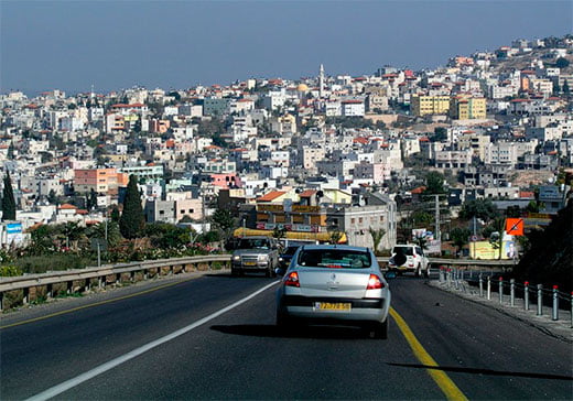 дороги в израиле